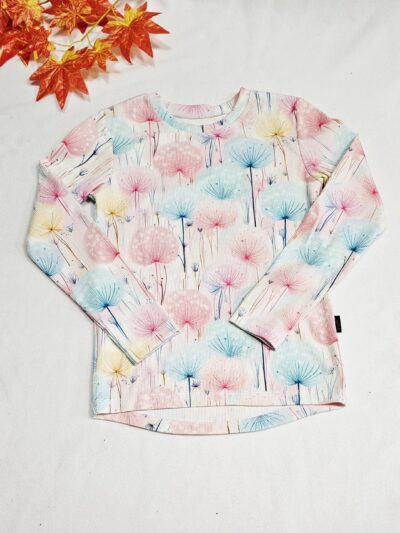 Tričko s dlouhým rukávem - Pampelišky