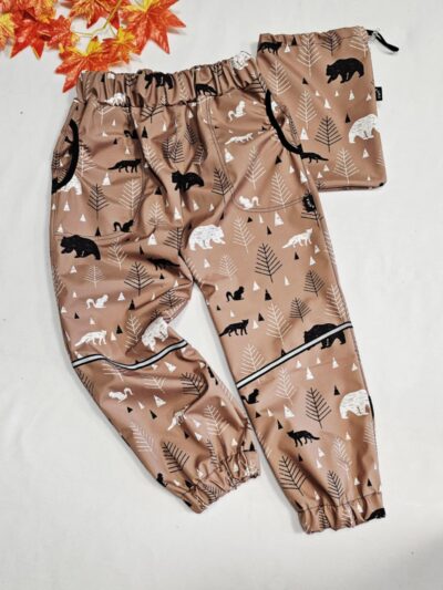 ŠUP-ŠUP softshellové kalhoty - latté