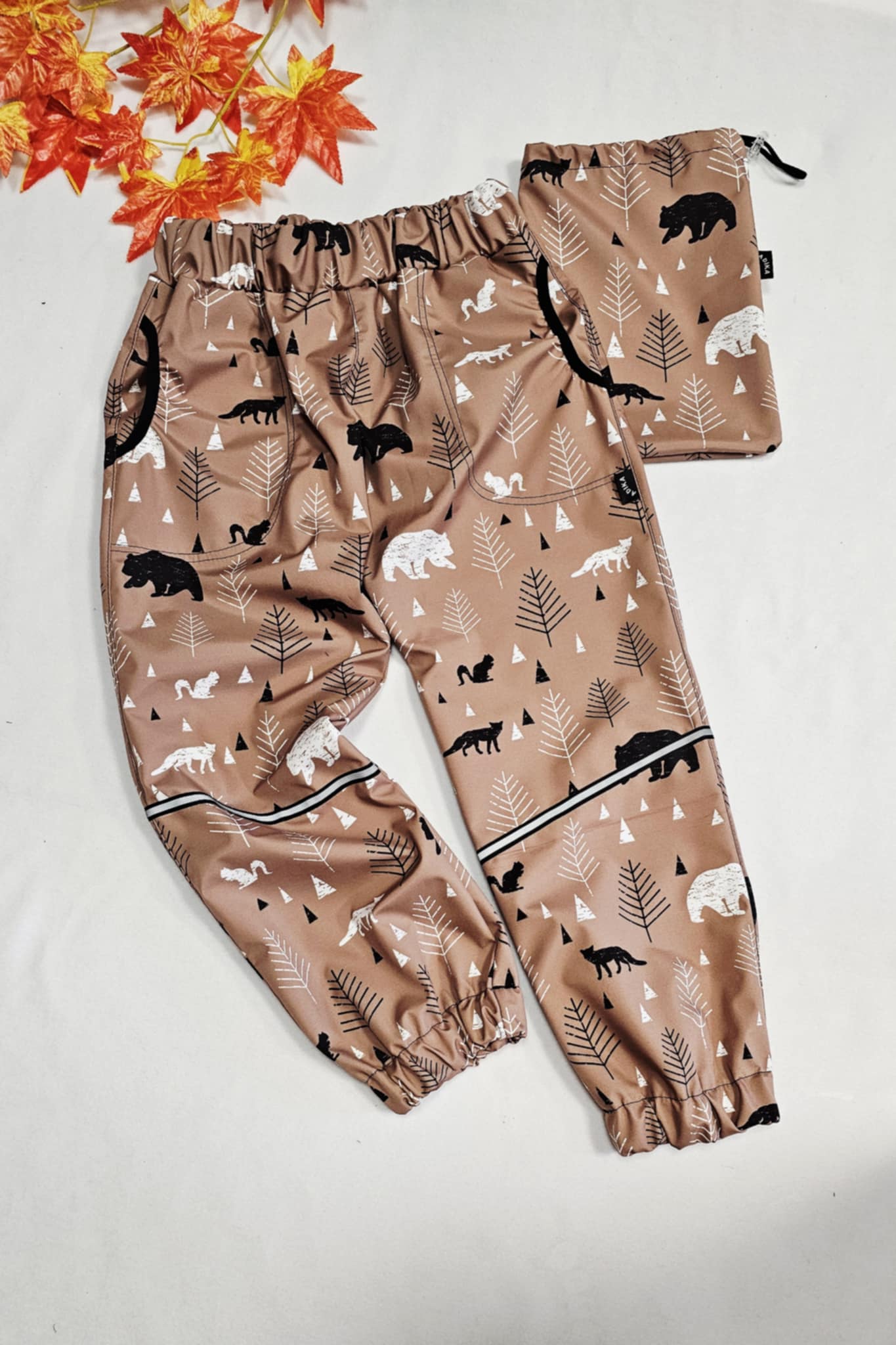 ŠUP-ŠUP softshellové kalhoty - latté