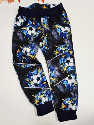 Softshellové kalhoty - fotbalové míče