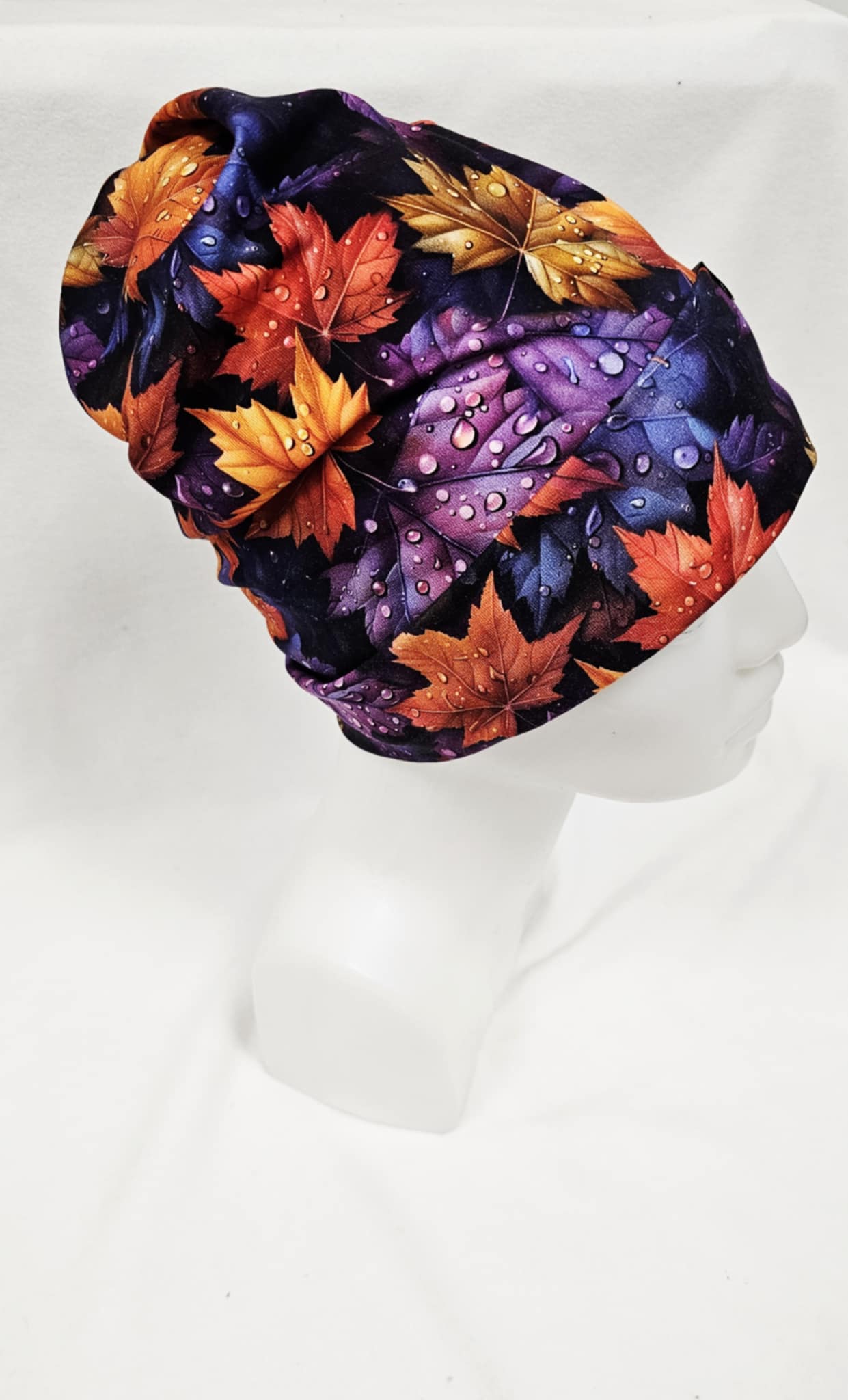 Čepice na culík - podzimní listí