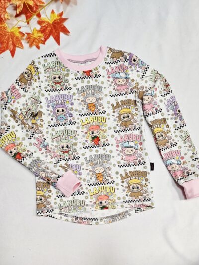 Tričko s dlouhým rukávem - Zubaté monstrum