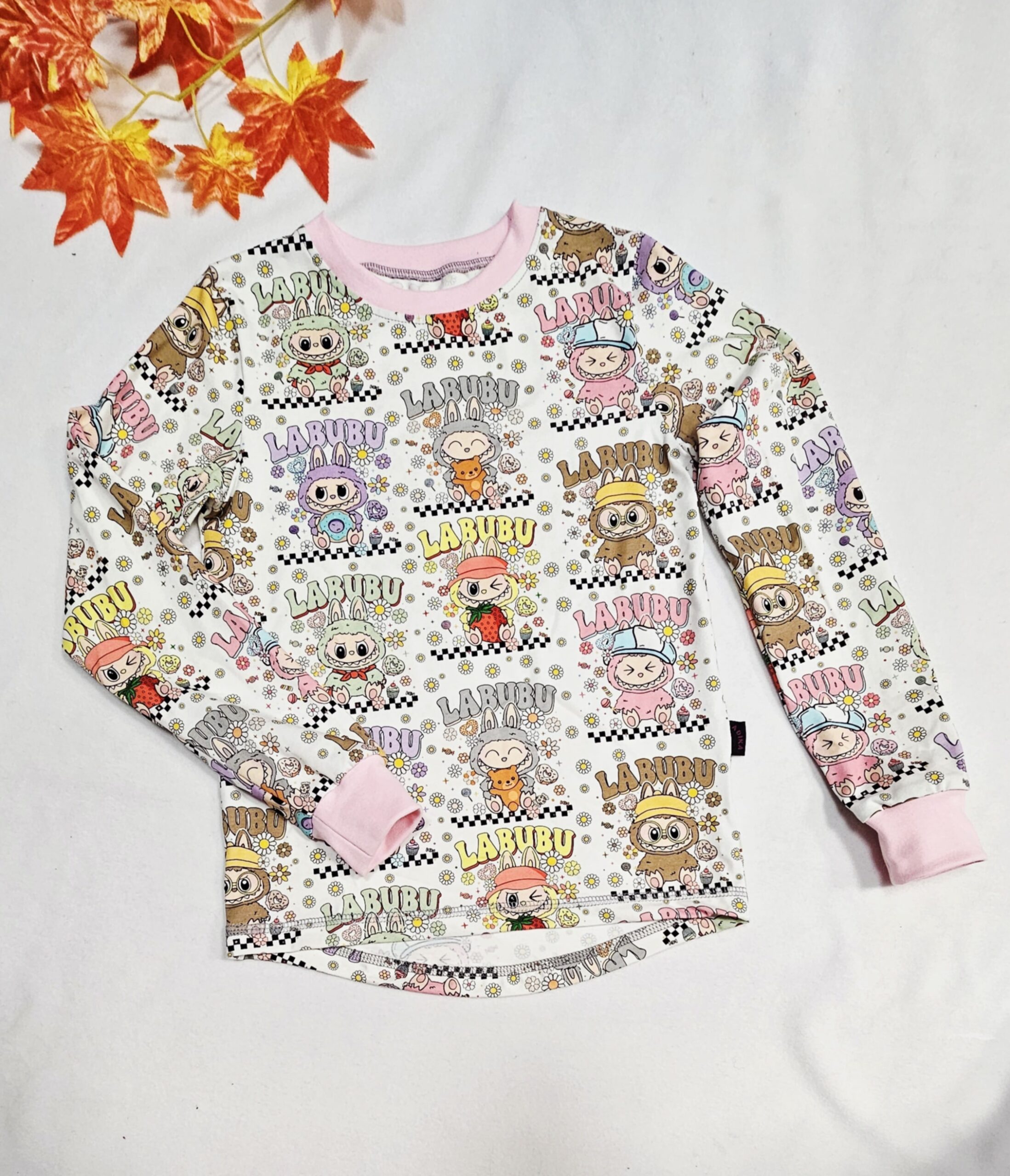 Tričko s dlouhým rukávem - Zubaté monstrum