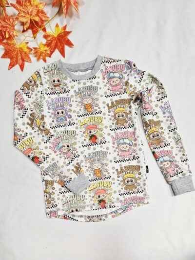 Tričko s dlouhým rukávem - Zubaté monstrum kluk