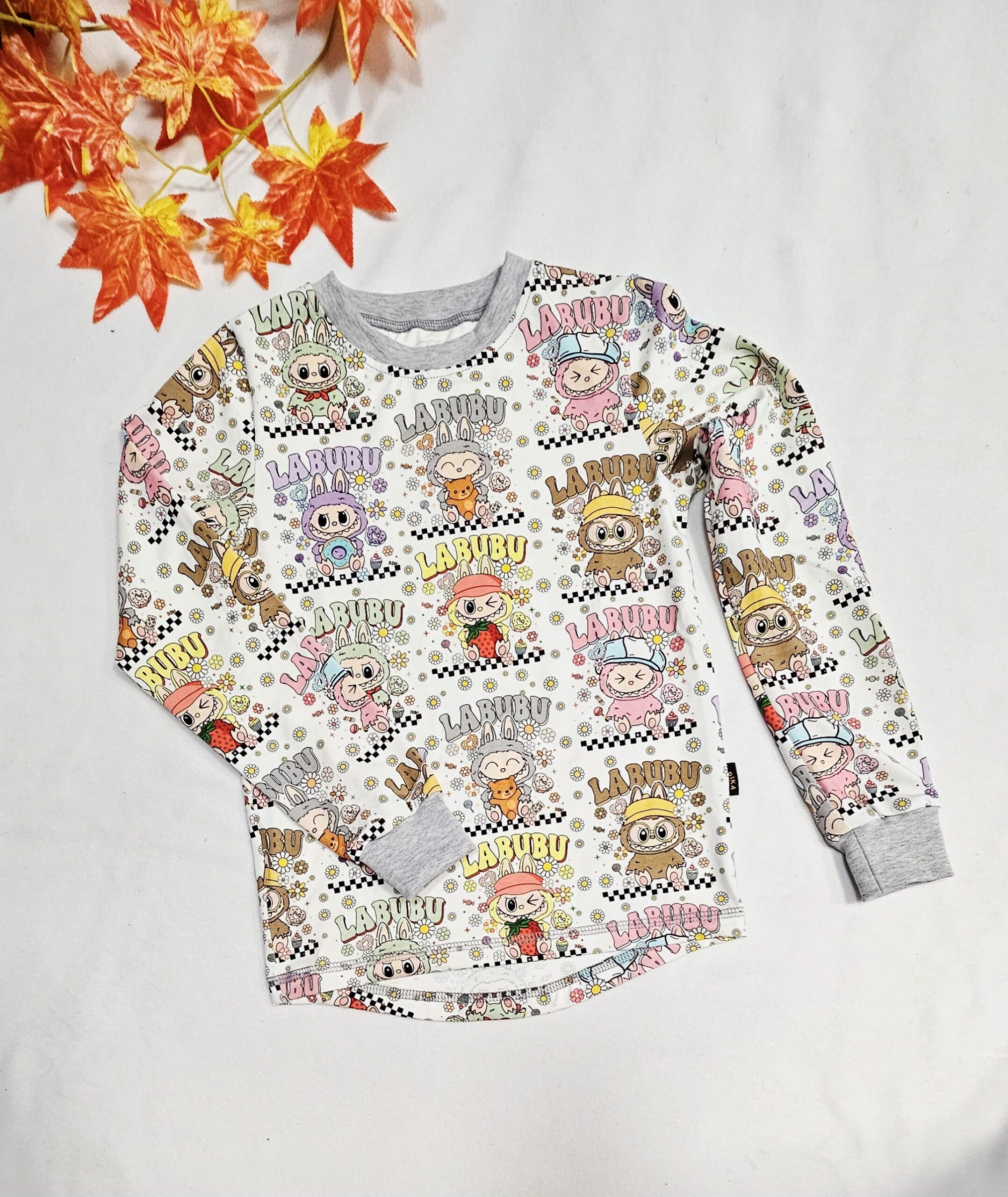 Tričko s dlouhým rukávem - Zubaté monstrum kluk