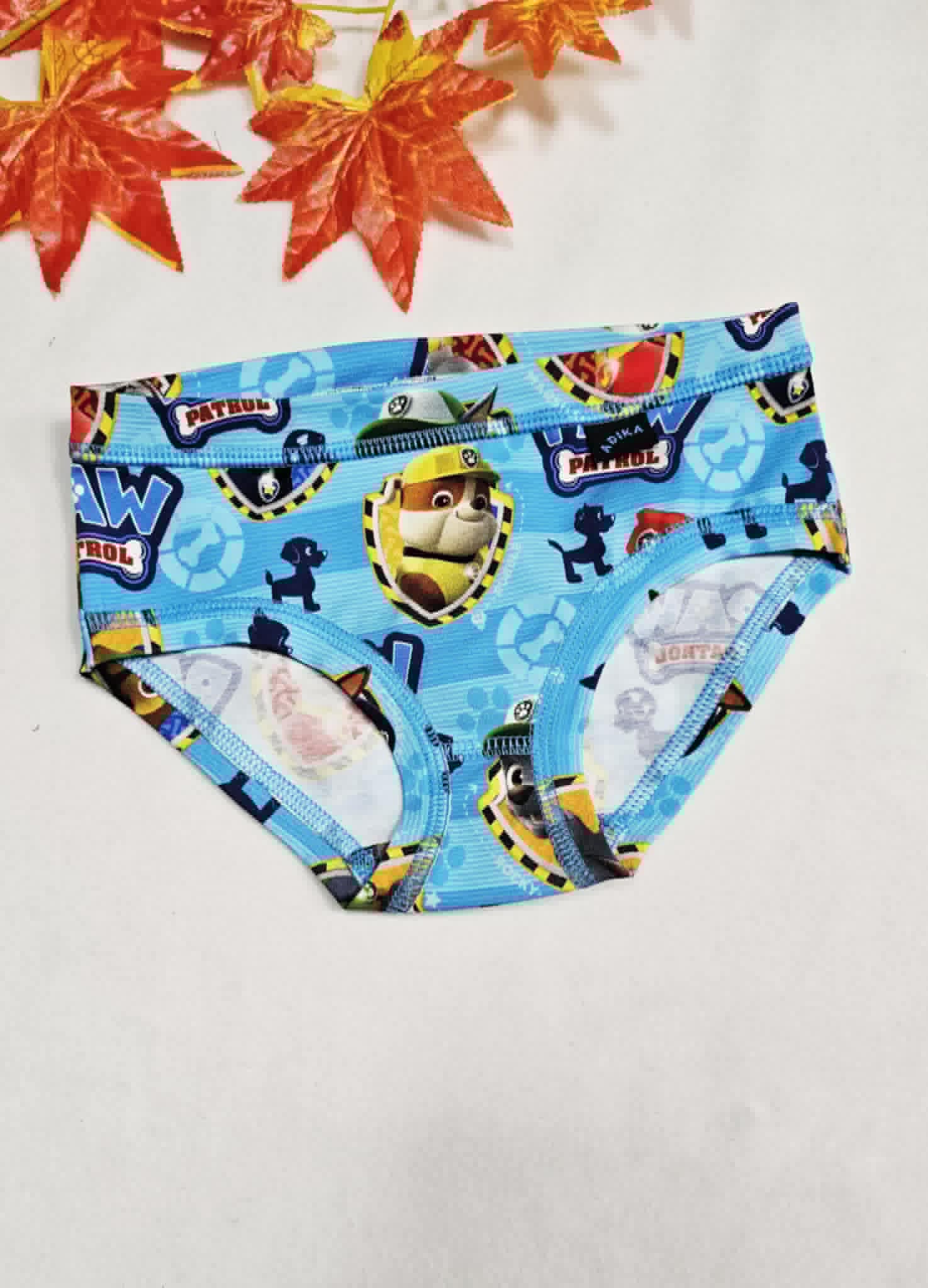 Kalhotky dívčí - klasik, Pejsci blankytní