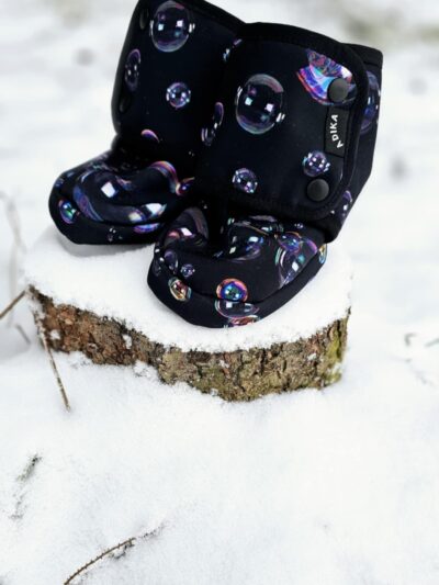 Capačky softshellové - bublinky