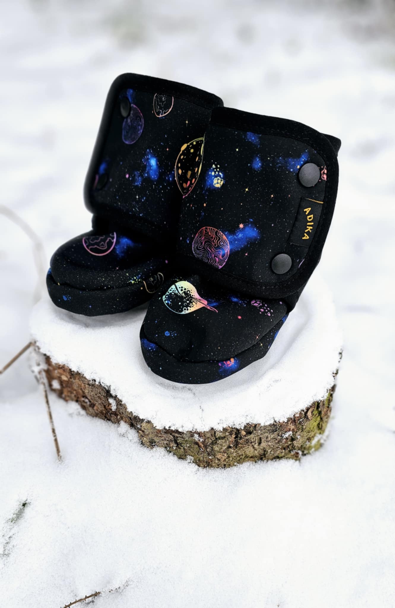 Capačky softshellové - vesmírné planety