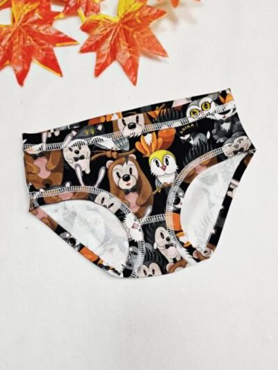 Kalhotky dívčí - klasik, Lesní zvířátka