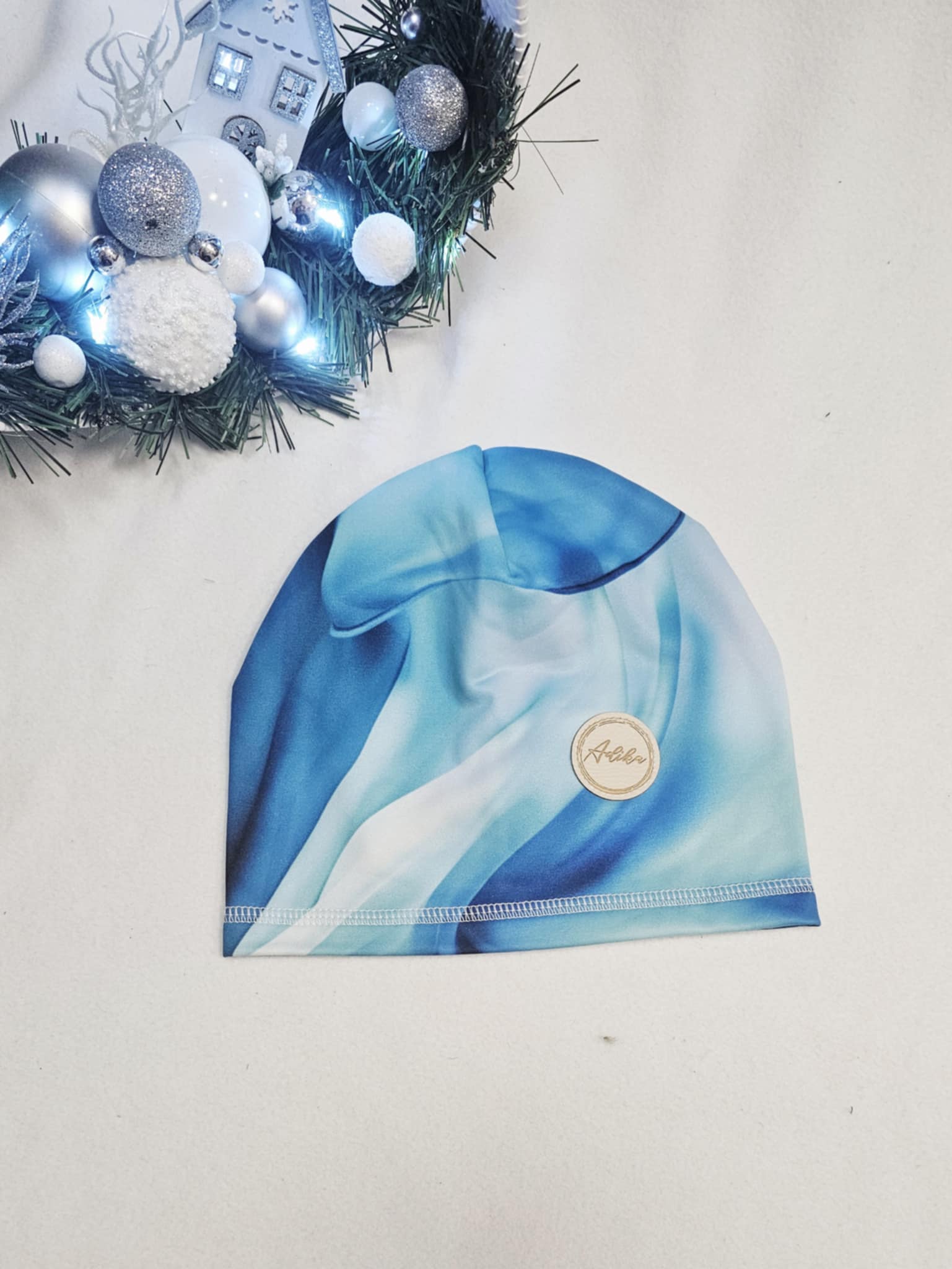 Čepice - termo, modrá