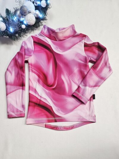 Tričko termo - růžové, dlouhý rukáv