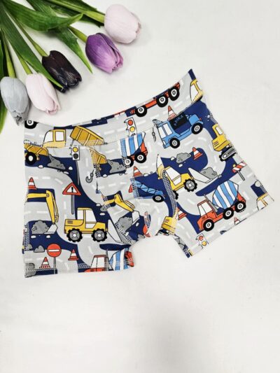 Boxerky chlapecké - Stavební auta