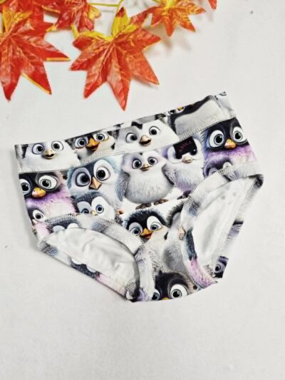 Kalhotky dívčí - klasik, Tučňáci