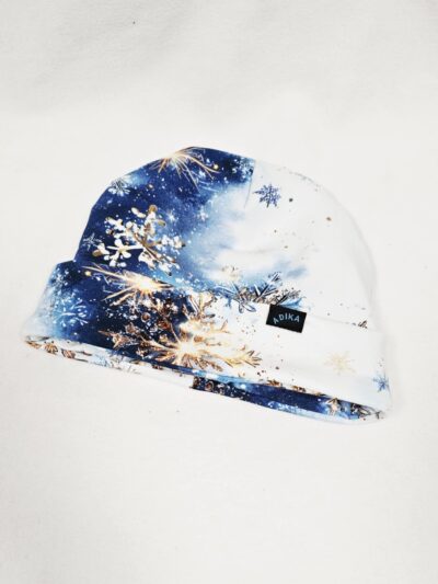 Čepice - Vánoční vločky