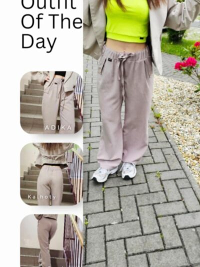 Kalhoty letní - Vera, barva Latté