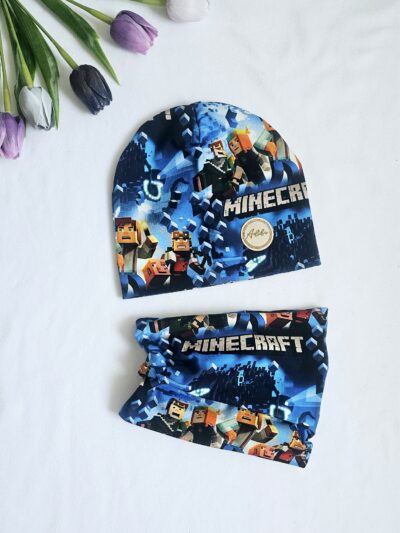 Nákrčník - Kostičkový svět, modrý (Story mode)