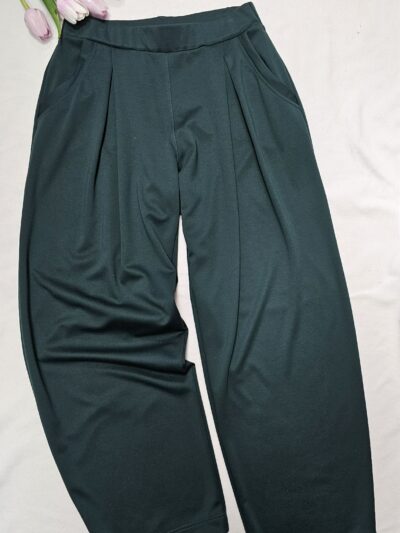 Dámské kalhoty - Lahvově zelené