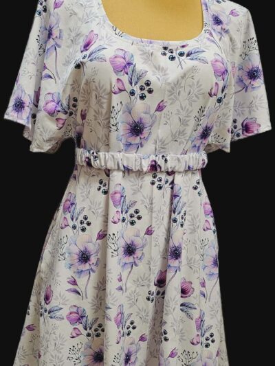 Dámské šaty - Květinová romance