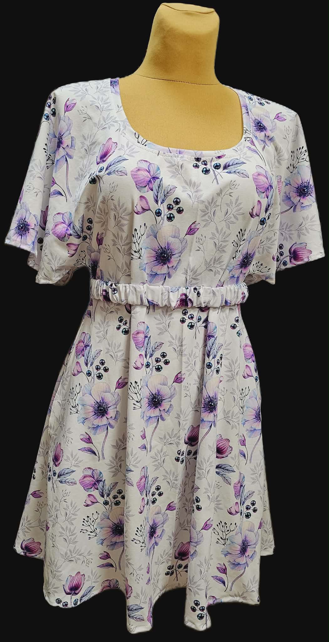 Dámské šaty - Květinová romance