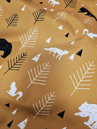 ŠUP-ŠUP - softshellová bunda - okrová (možnost přikoupit i kalhoty)